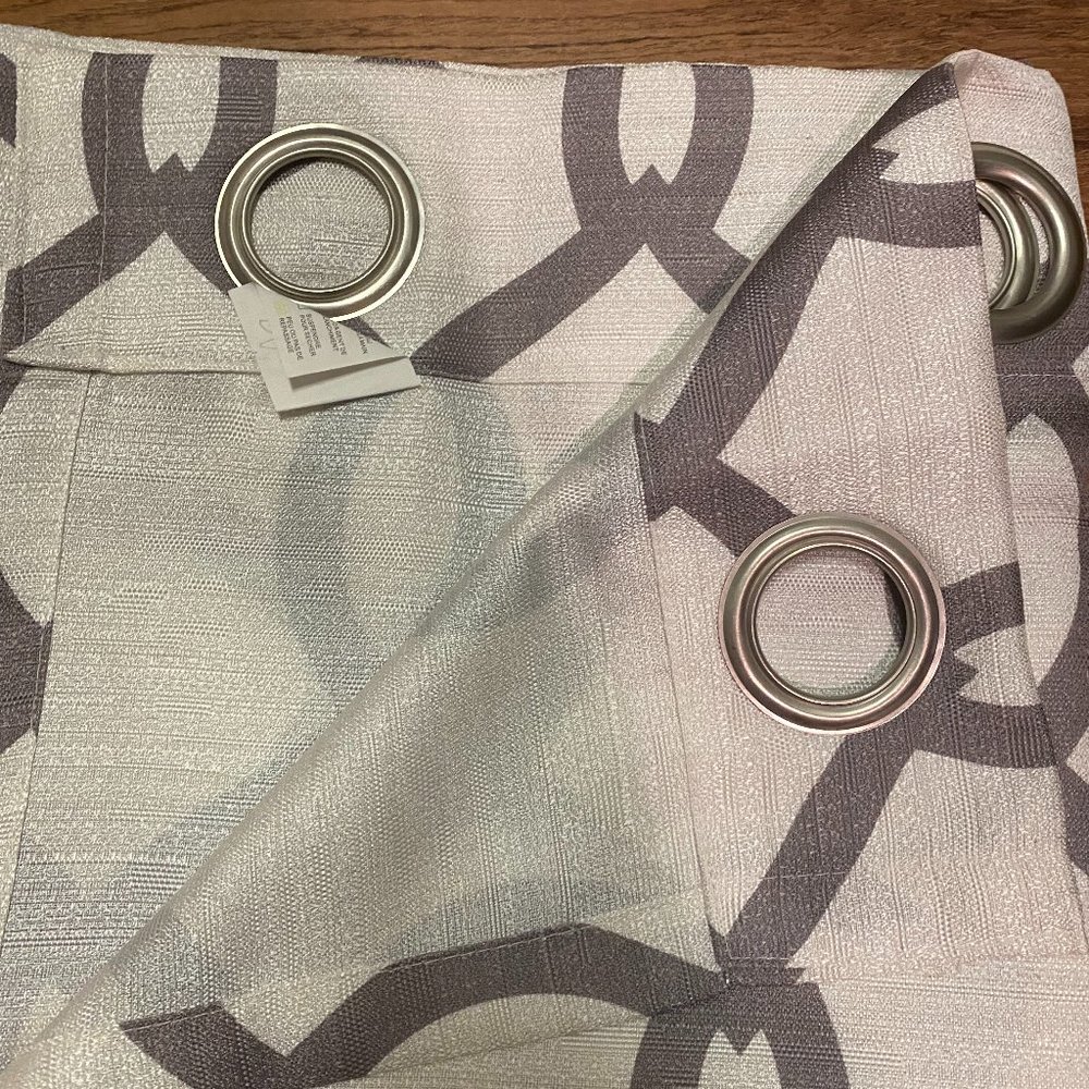 Set of 2 Beachcrest Home Grommet Curtain Panels - Picture 3 of 6